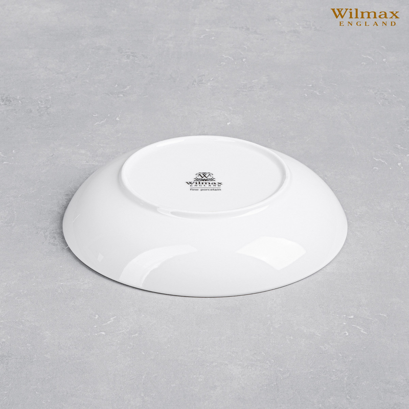White Round Deep Plate 9" | 23 Cm