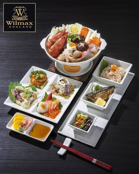 White Sushi/Canape Dish 12" X 4.7" | 30.5 X 12 Cm