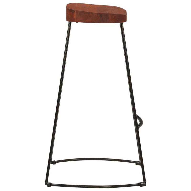 Gavin Solid Wood Mango Bar Stools (Set of 2)
