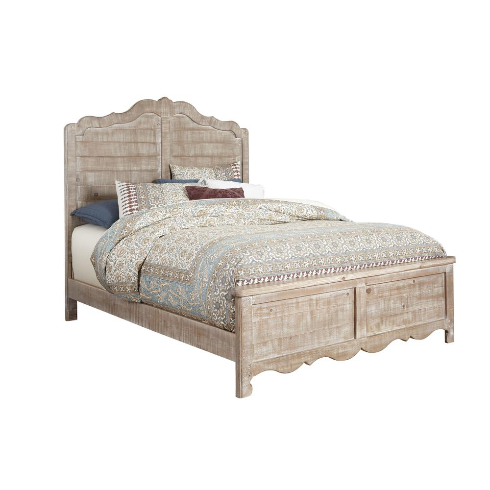 Queen Panel Bed