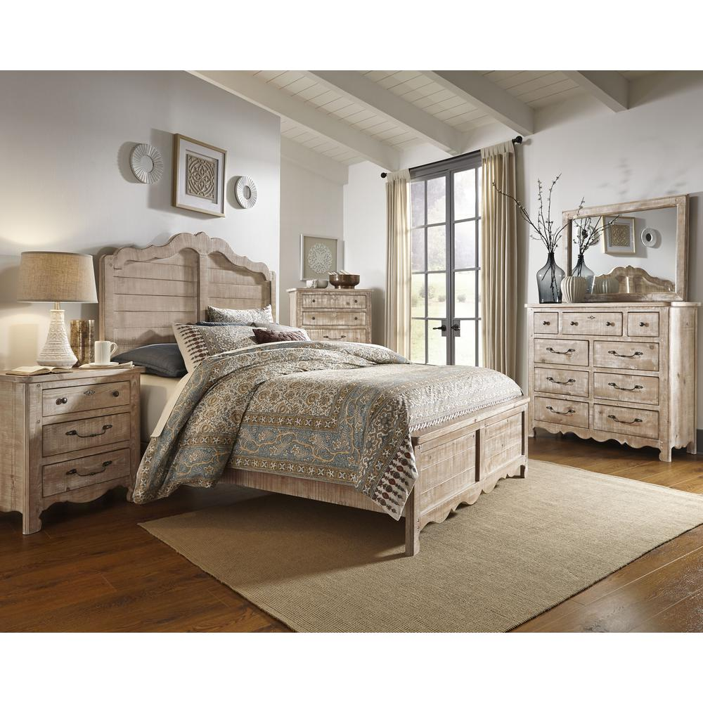 Queen Panel Bed