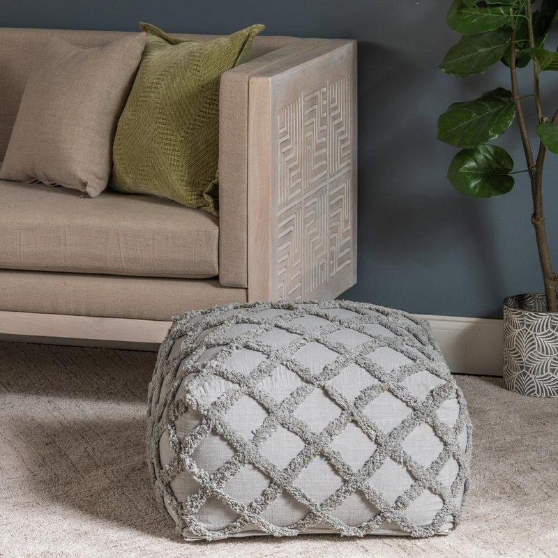 Rudra Pattern Pouf