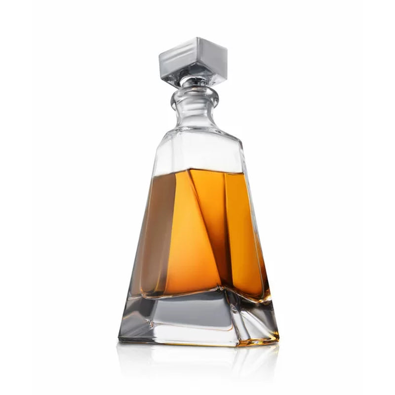 Kuba Non-Leaded Crystal 22 Oz. Whiskey Decanter