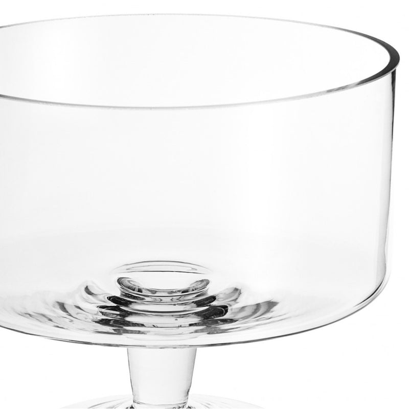 9 Mouth Blown Trifle Glass Bowl-1