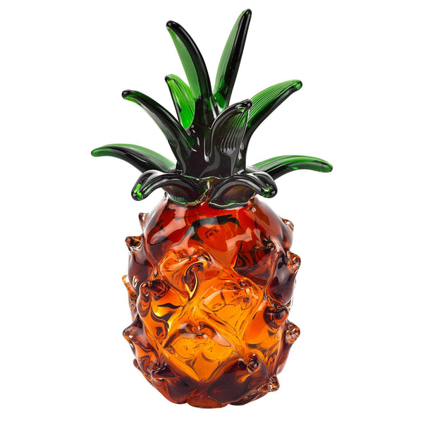 10 Mouth Blown Pineapple Art Glass-0
