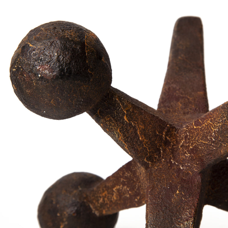 Set of Three Iron Jack Sculptures-5