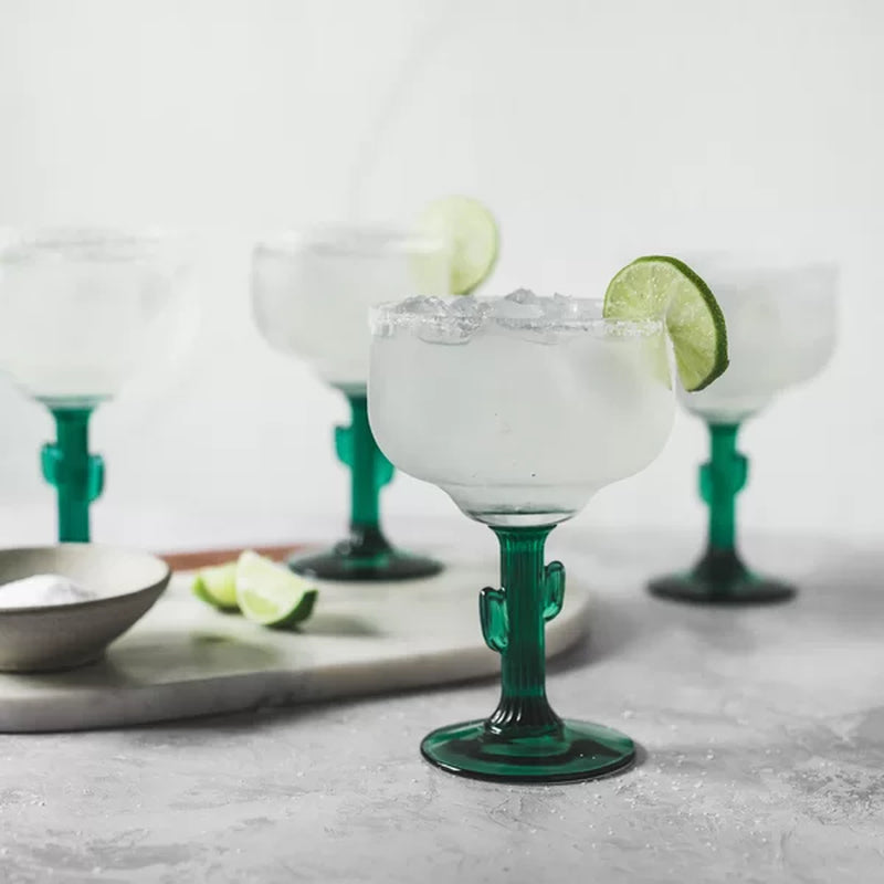 Cactus Margarita Glasses