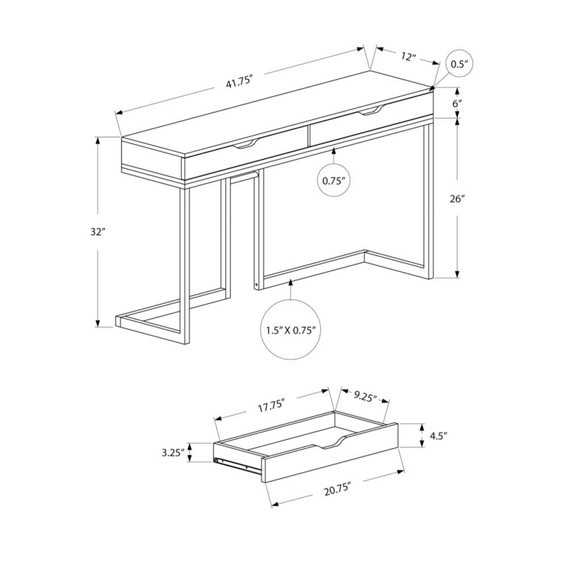 Sleek Urbanite Console Hub