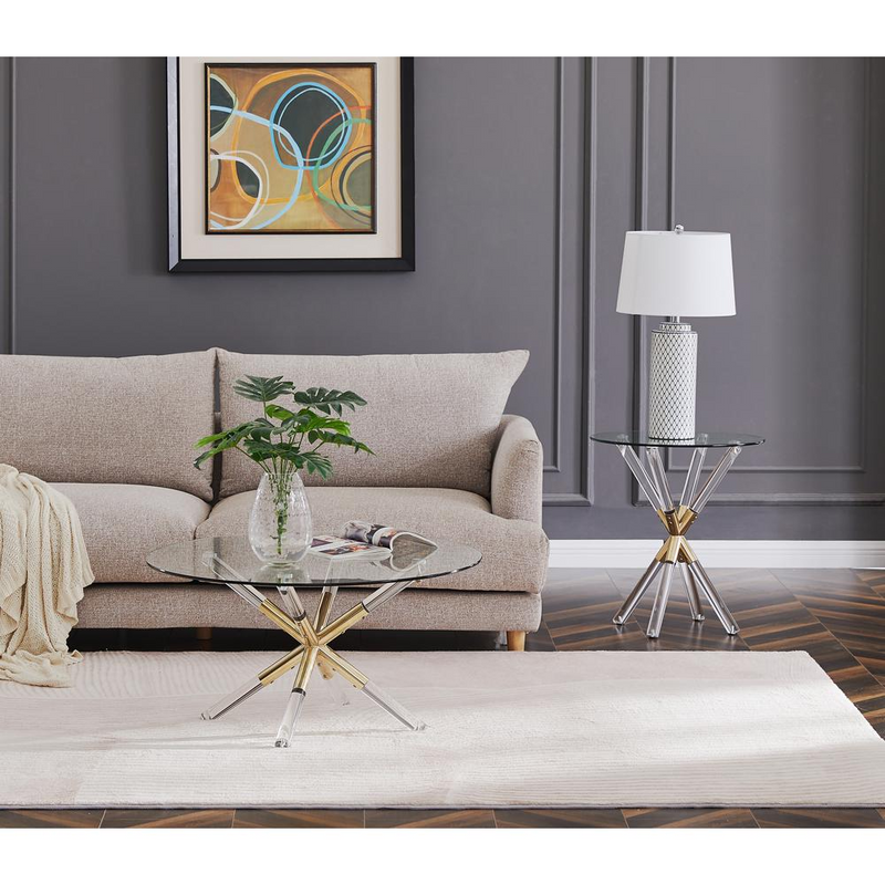 Dalton Glass Coffee Table