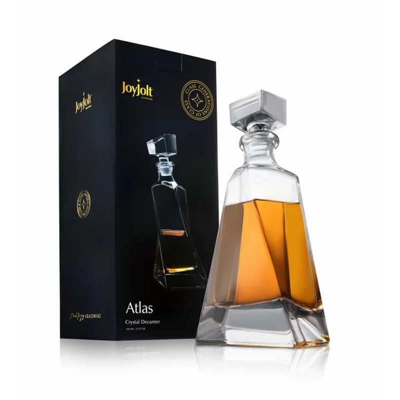 Kuba Non-Leaded Crystal 22 Oz. Whiskey Decanter
