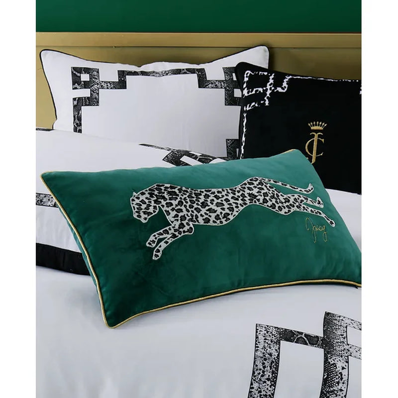 Juicy Couture Cheetah Throw Pillow