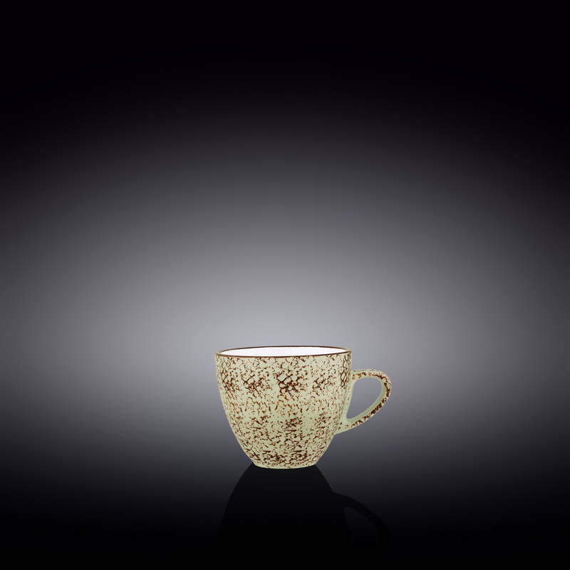 Pale Green / Pstachio Porcelain Cup 3 Fl Oz | 75 Ml