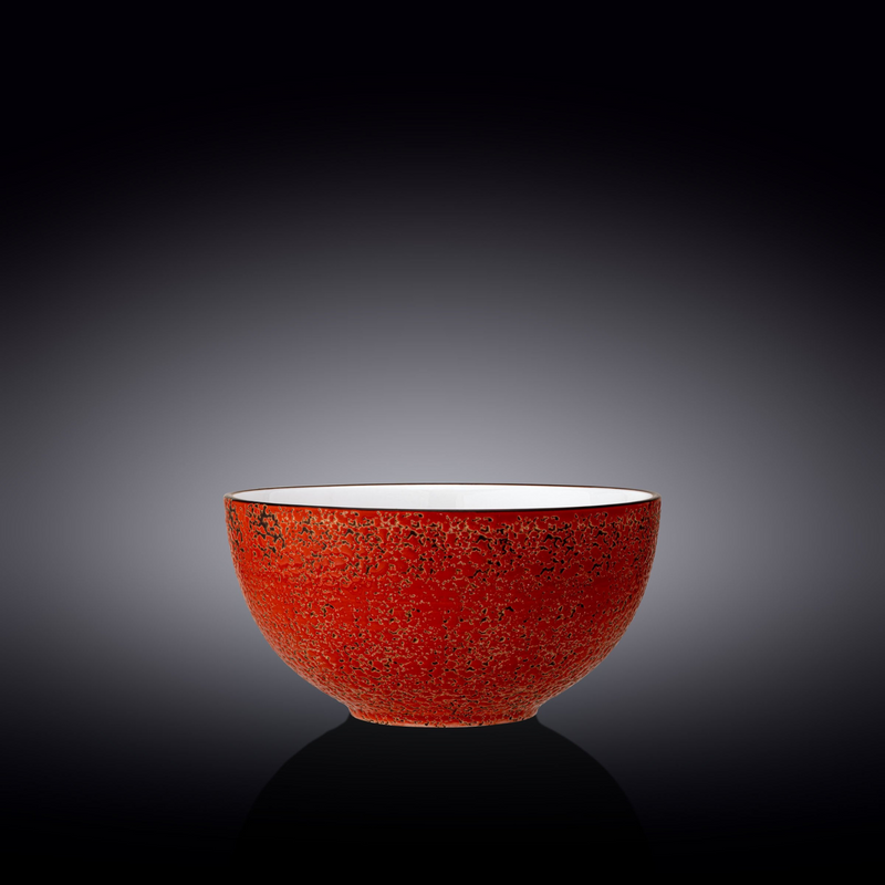 Red Porcelain Deep Bowl 7.5" | 57 Fl Oz |