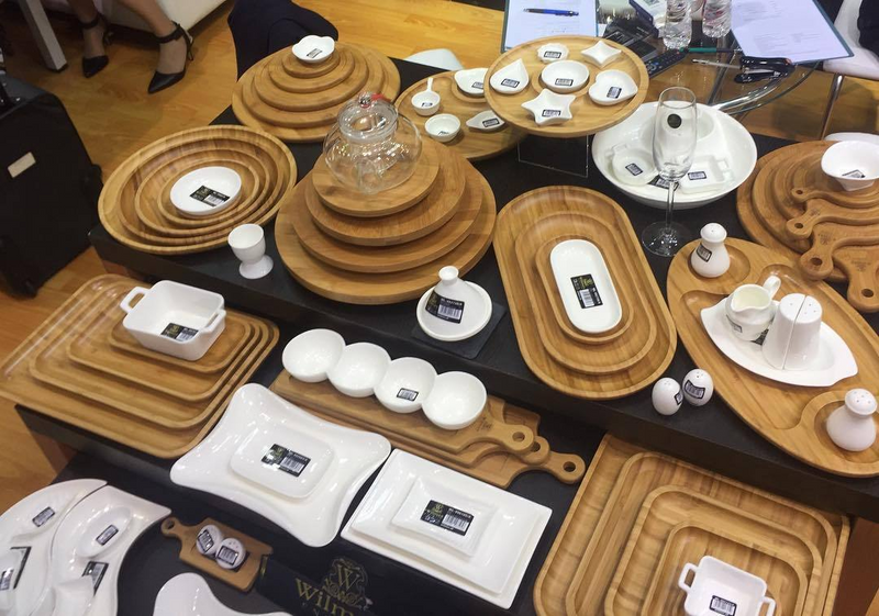 Bamboo Round Plate 7" | For Appetizers / Barbecue