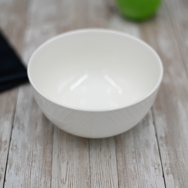 White Bowl 6.5" | 16 Cm 31 Fl Oz | 930 Ml