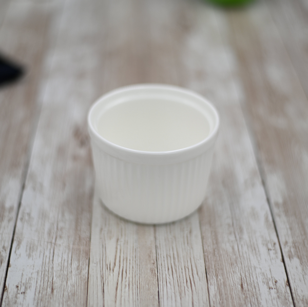 WILMAX White Ramekin 3.5" X 2.5" | 9 Fl Oz