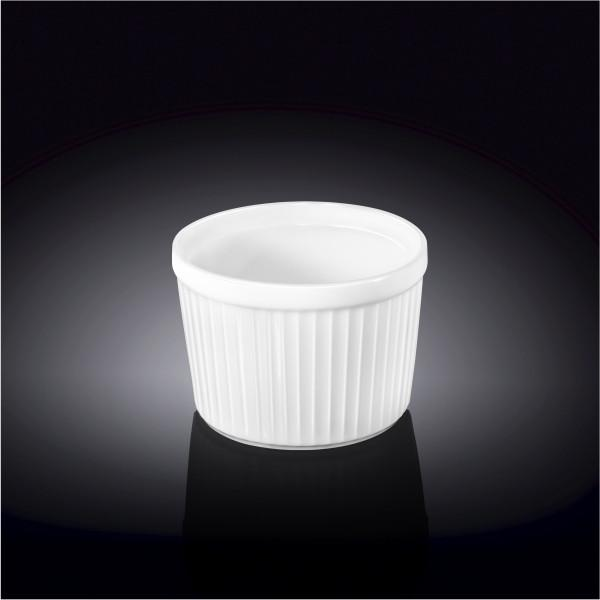 WILMAX White Ramekin 3.5" X 2.5" | 9 Fl Oz