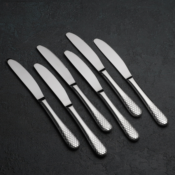 Dinner Knife 8.5" | 22 Cm In White Box