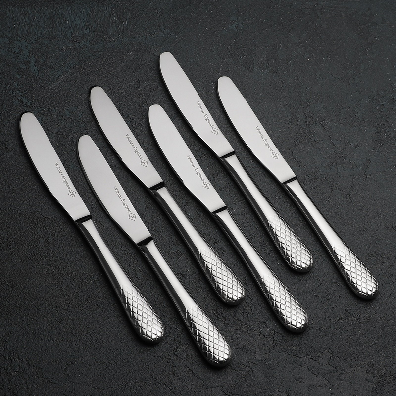 Dinner Knife 8.5" | 22 Cm In White Box