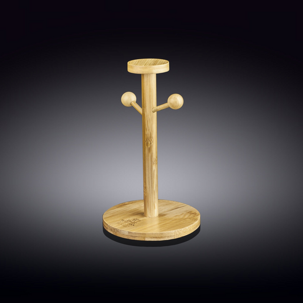 WILMAX Bamboo Mug Tree | 8.25" X 5" | 21 X 12.5 Cm