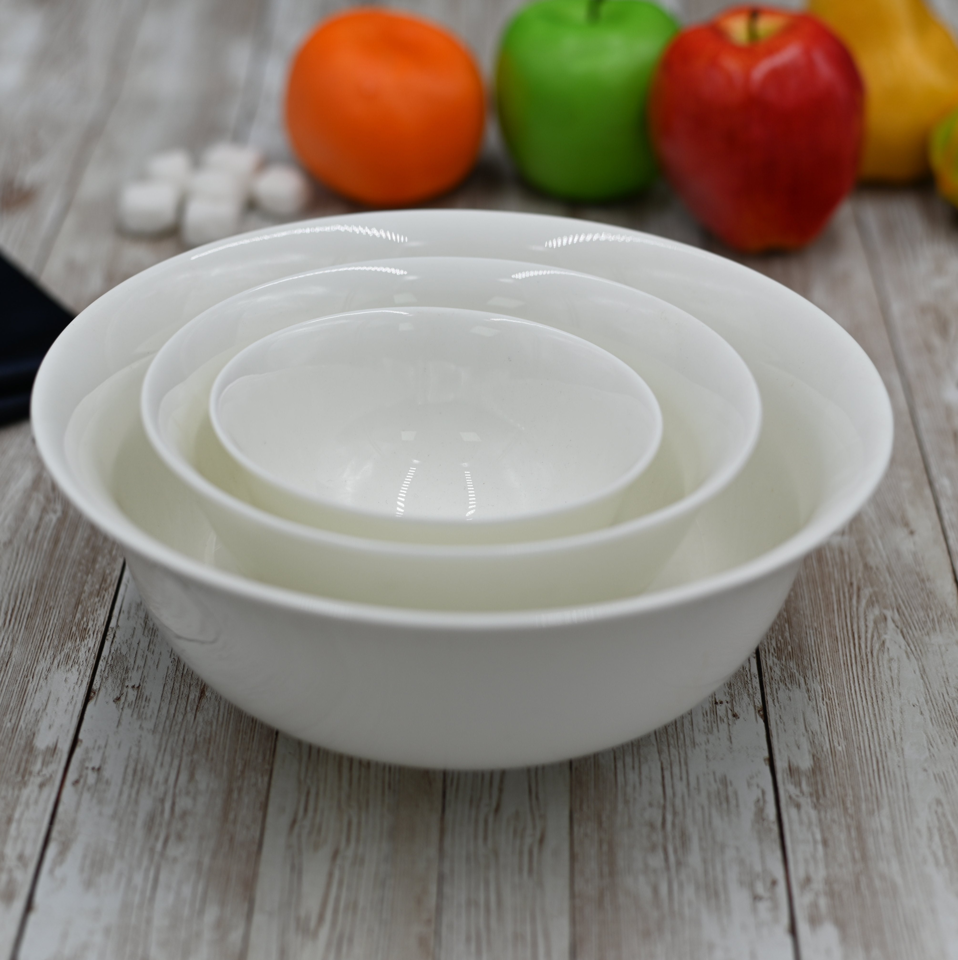 Small White Bowl 6" | 15.5 Cm 20 Oz | 600 Ml