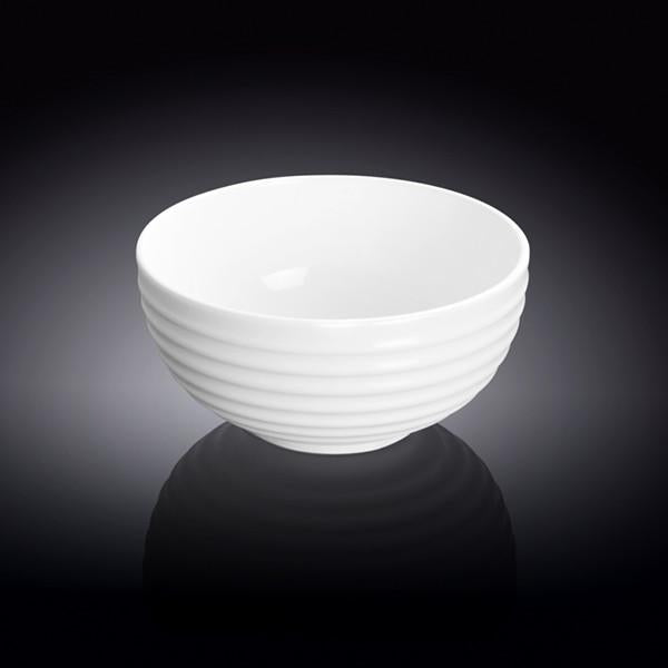 WILMAX White Japanese Style Bowl 4.5" | 11.5 Cm 12 Oz | 360 Ml