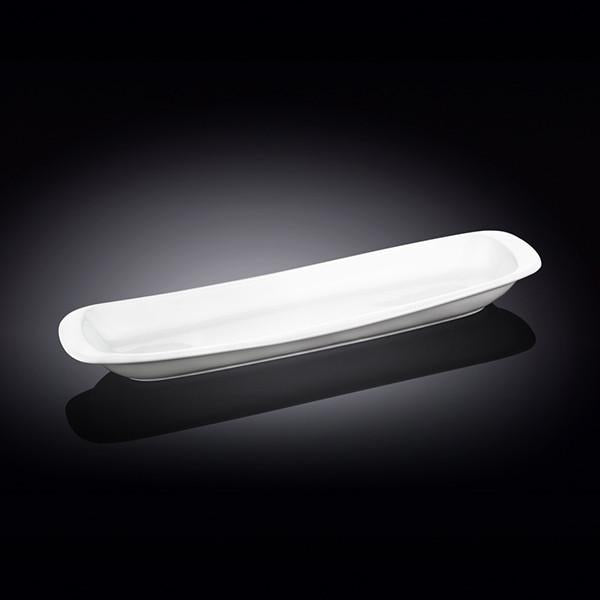 White Celery Tray / Dish 11" | 28 Cm