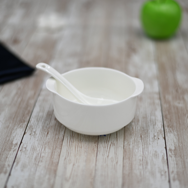 WILMAX White Soup Cup 4.25" | 11 Fl Oz