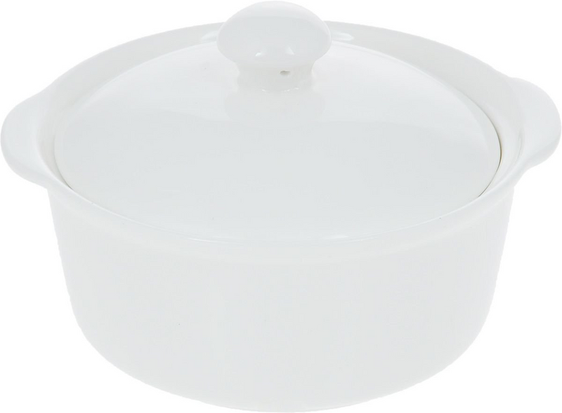 White Soup Cup With Lid 4.5" | 9 Fl Oz