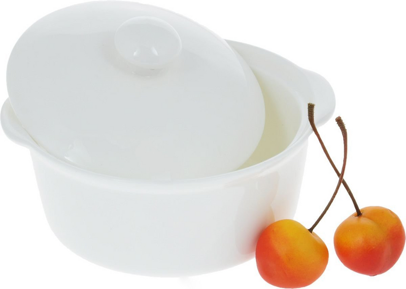 White Soup Cup With Lid 4.5" | 9 Fl Oz