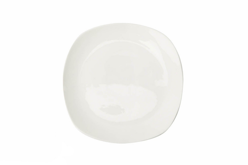 White Dessert Plate 7.75" X 7.75" | 19.5 X 19.5 Cm