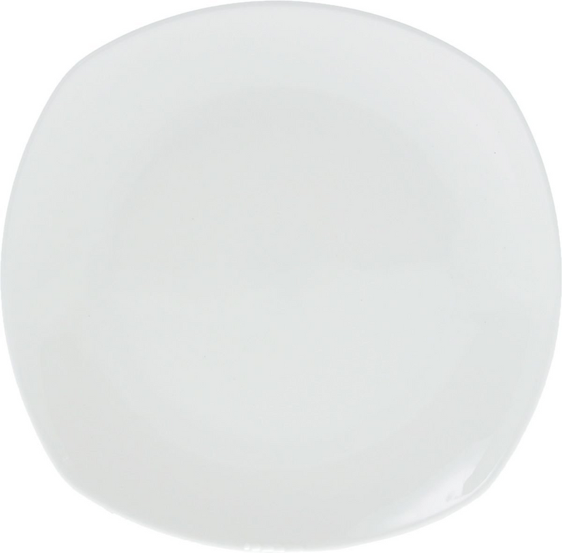 White Dessert Plate 7.75" X 7.75" | 19.5 X 19.5 Cm