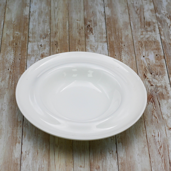White Deep Soup Plate 9" | 10 Fl Oz |