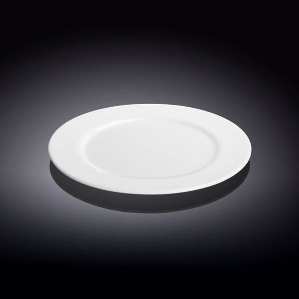 Professional Rolled Rim White Bread Plate 6" | 15 Cm