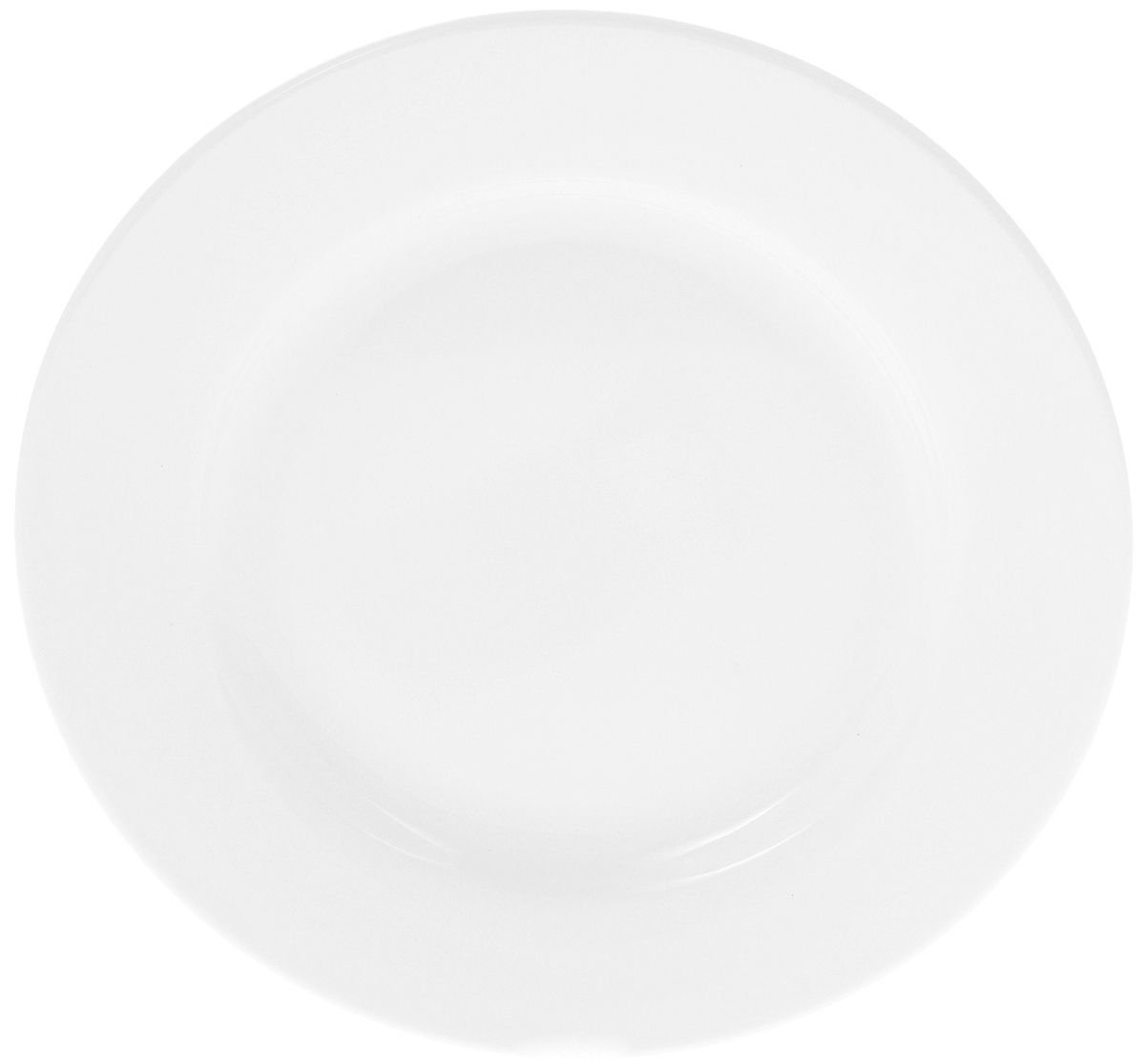 Professional Rolled Rim White Bread Plate 6" | 15 Cm