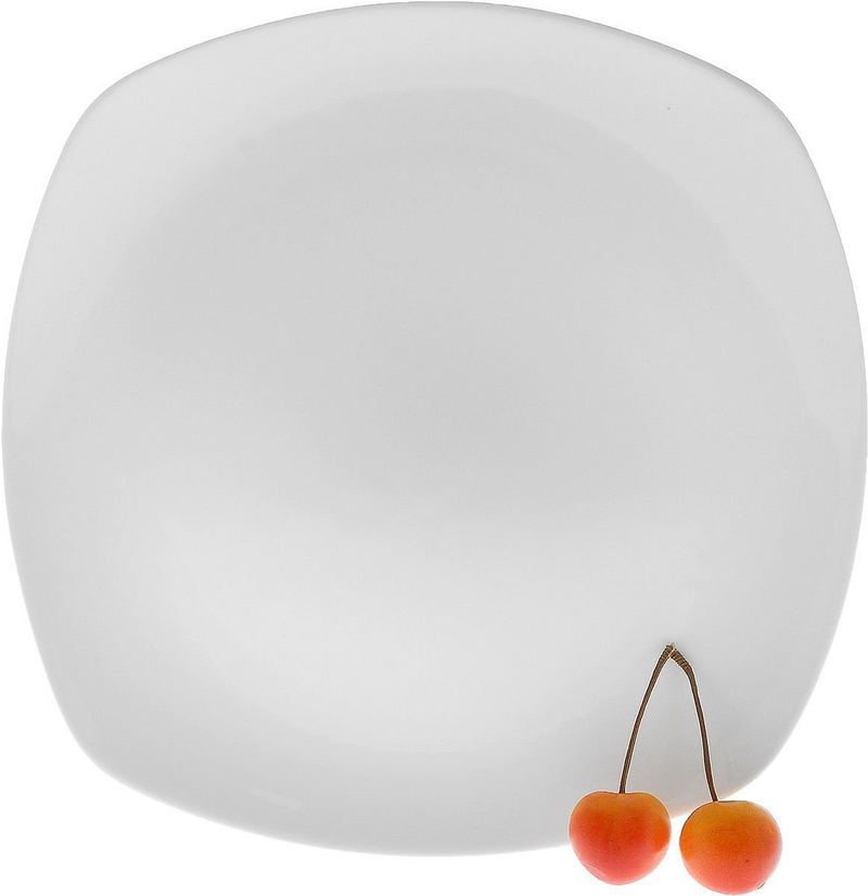 White Dinner Plate 9.75" X 9.75 | 24.5 X 24.5 Cм