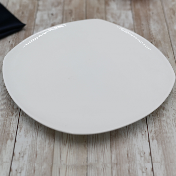 White Square Platter 11.5" X 11.5" | 29.5 X 29.5 Cm