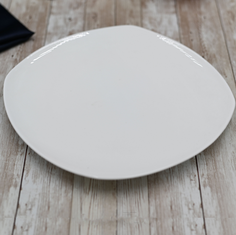 White Square Platter 11.5" X 11.5" | 29.5 X 29.5 Cm