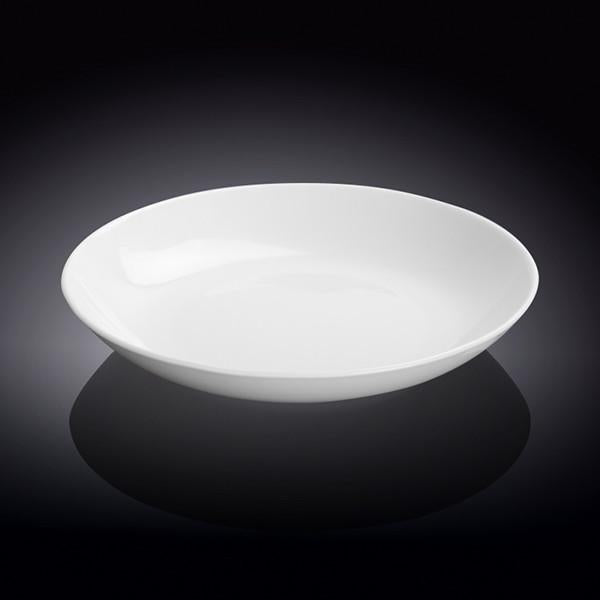 White Round Deep Plate 9" | 23 Cm