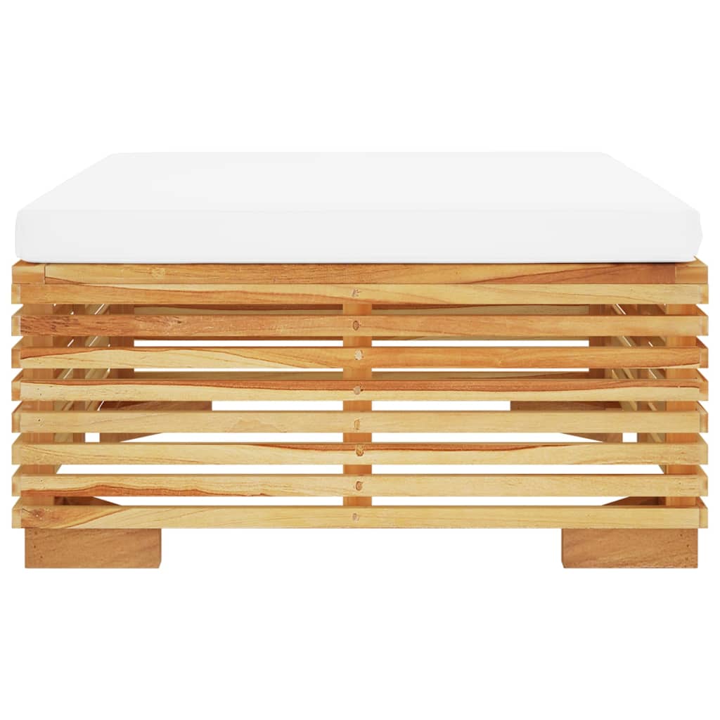 vidaXL 2 Piece Patio Lounge Set Solid Wood Teak-2