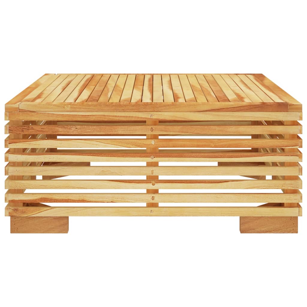 vidaXL 2 Piece Patio Lounge Set Solid Wood Teak-5