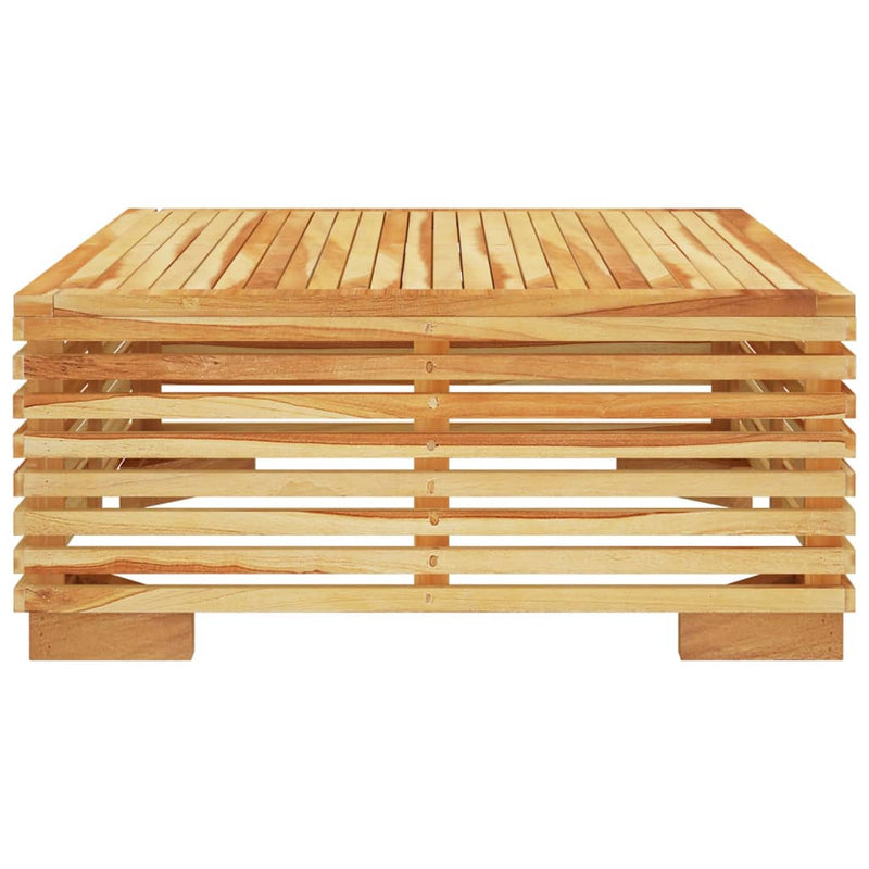 vidaXL 2 Piece Patio Lounge Set Solid Wood Teak-5