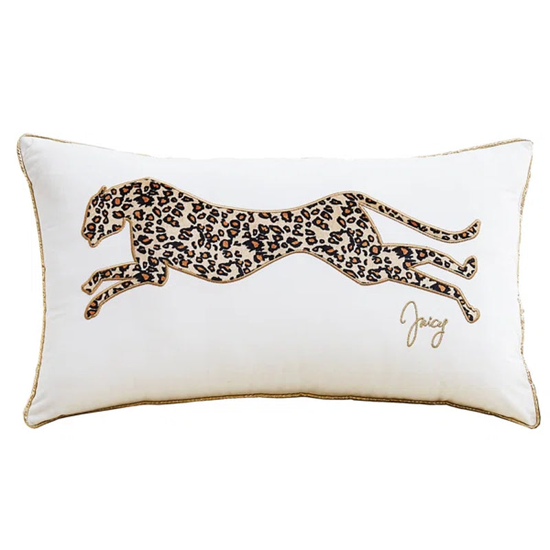 Juicy Couture Cheetah Throw Pillow
