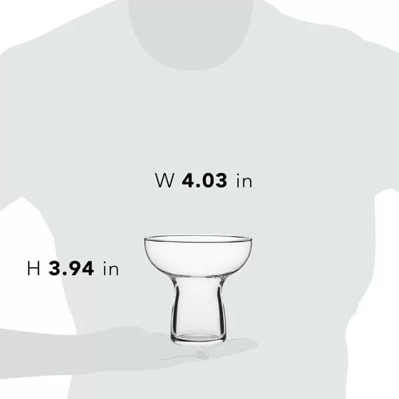 Stemless Margarita Glasses, 10 Oz.